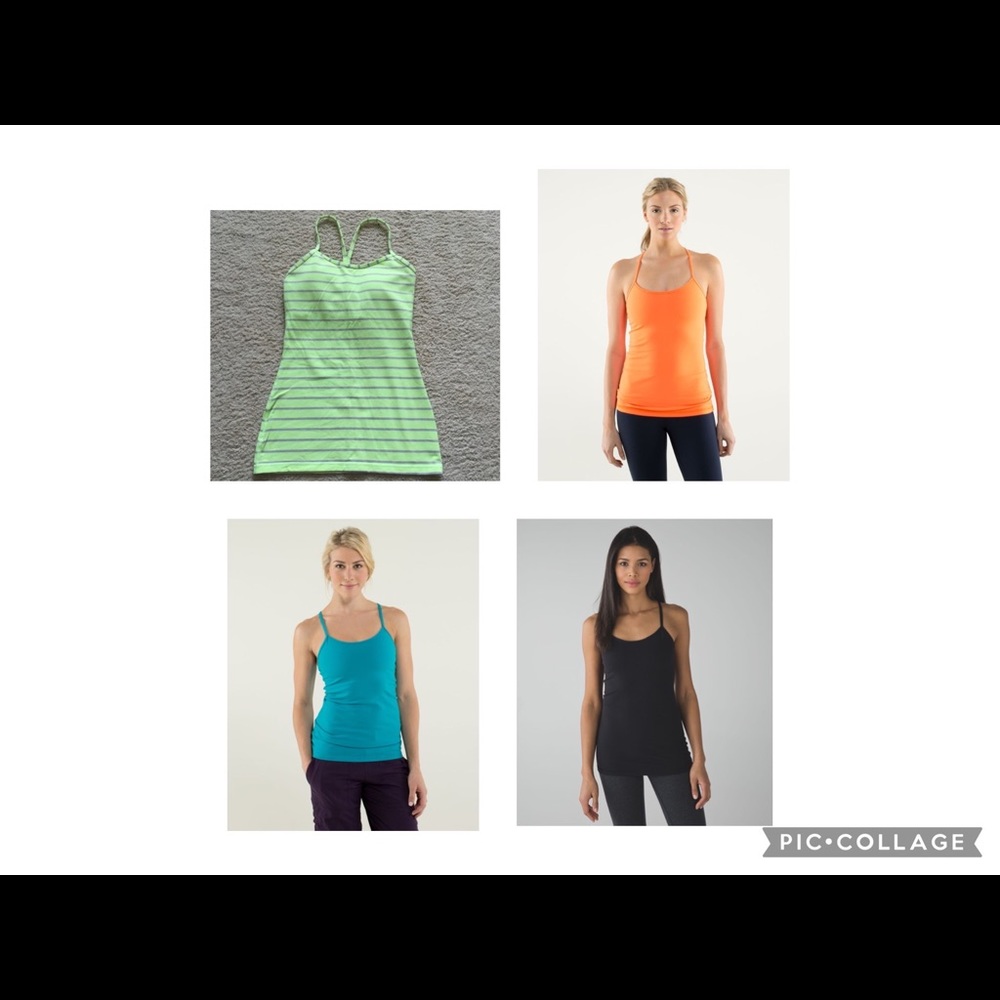 Lululemon Power Y Tank Tops